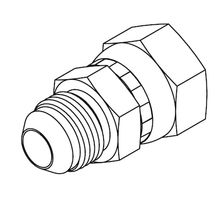 Tompkins Hydraulic Fitting, International 06MJ-L12(18X1.5) FEMALE 7430-06-L12-18